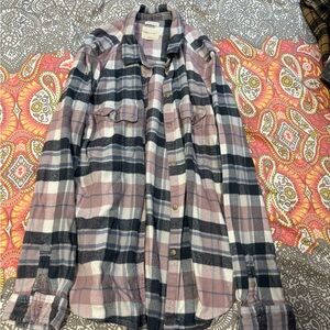 AE Plaid Flannel Shirt
